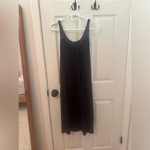 Anne Klein Navy Blue Midi Dress